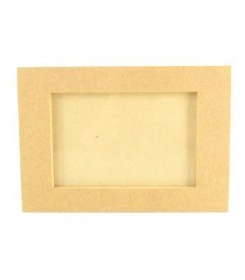 18mm Freestanding MDF 6X4 Photo Frame with Glass